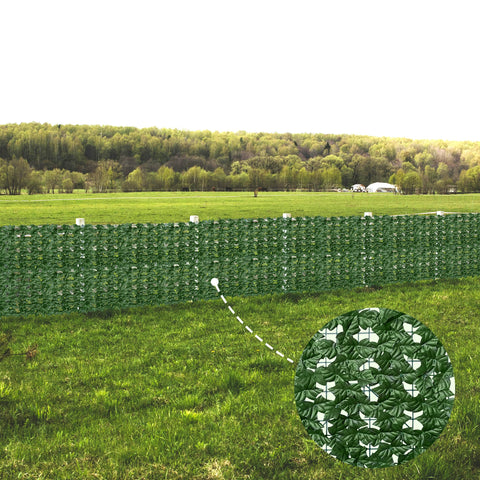 ODTORY artificial ivy folding design allows flat storage and easy reshaping.