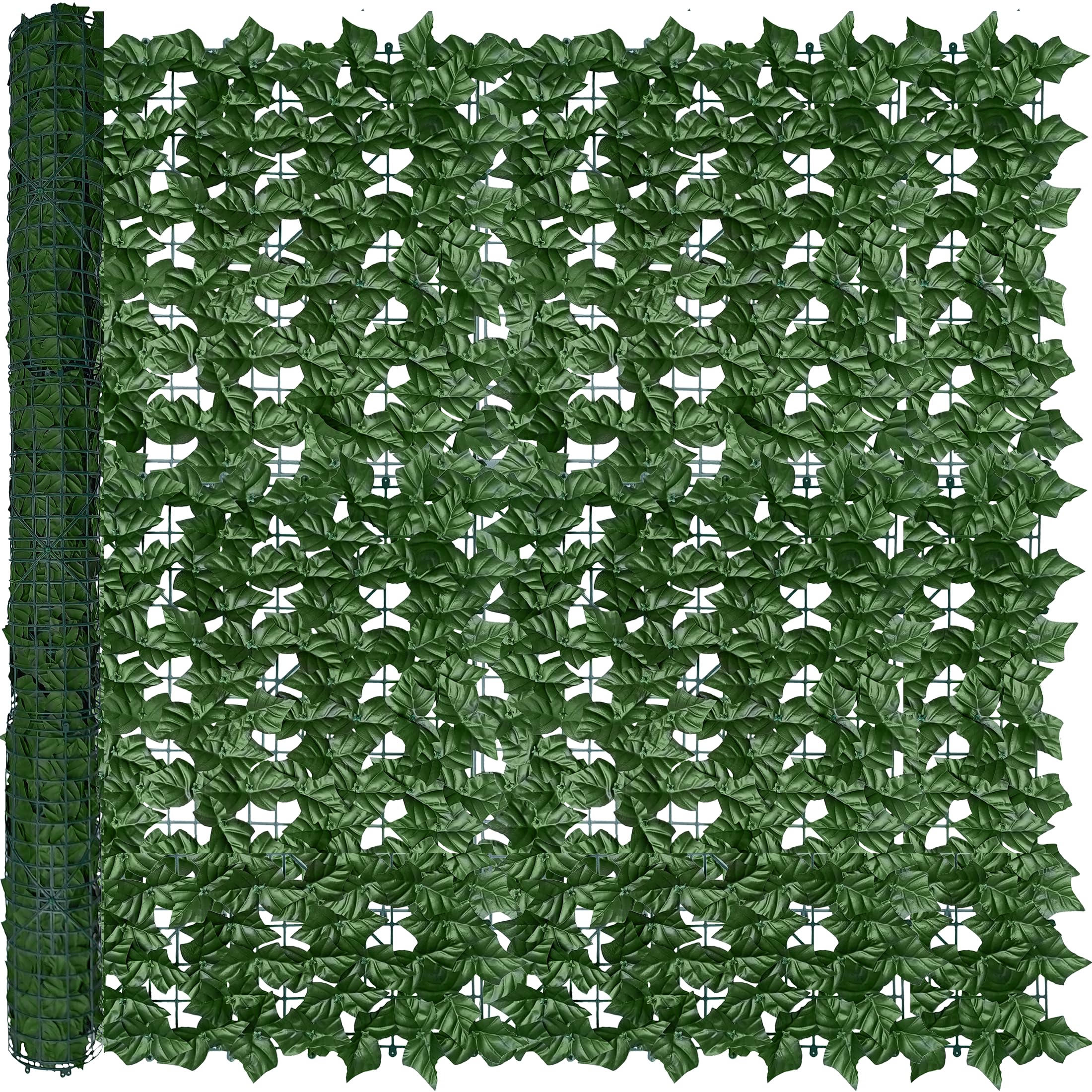 ODTORY ivy privacy fence screen adding lush coverage to a patio.