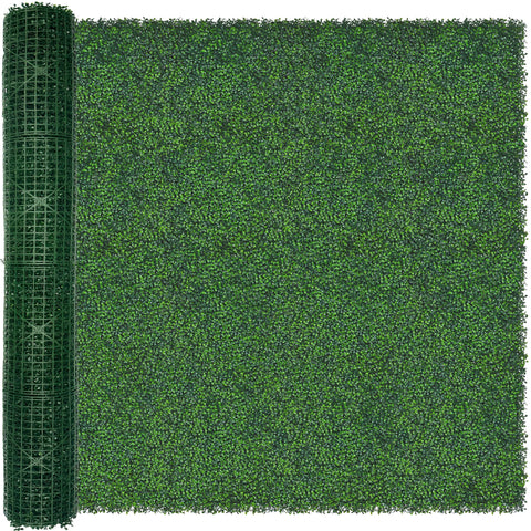 ODTORY artificial ivy privacy fence 6ft x 12ft creates lush outdoor privacy and decorative backdrop.