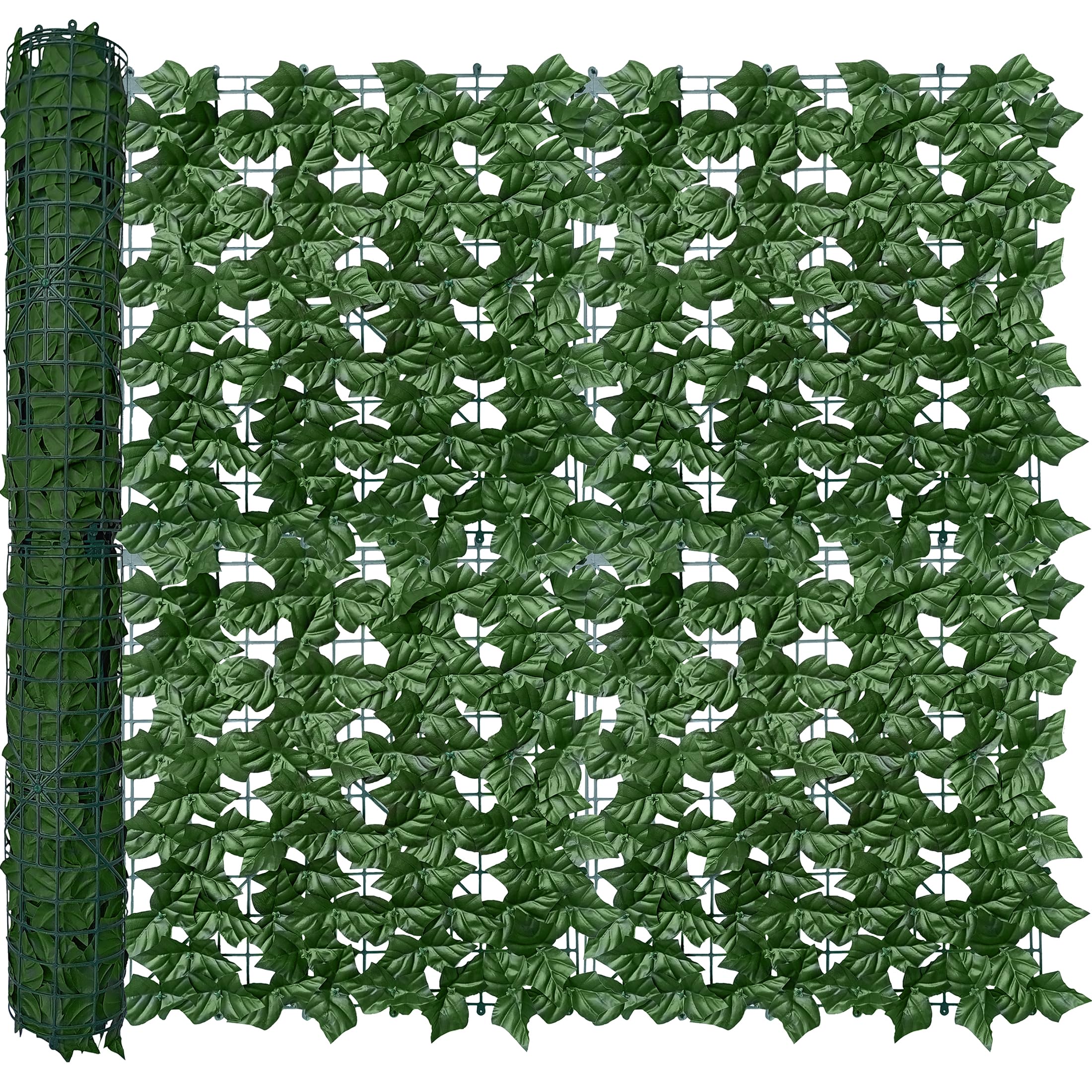 ODTORY artificial ivy privacy fence panel for outdoor privacy and 40x120 inches.