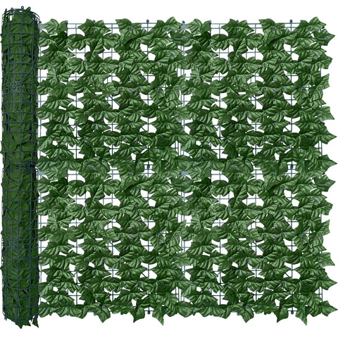 ODTORY artificial ivy privacy fence panel for outdoor privacy and 40x120 inches.