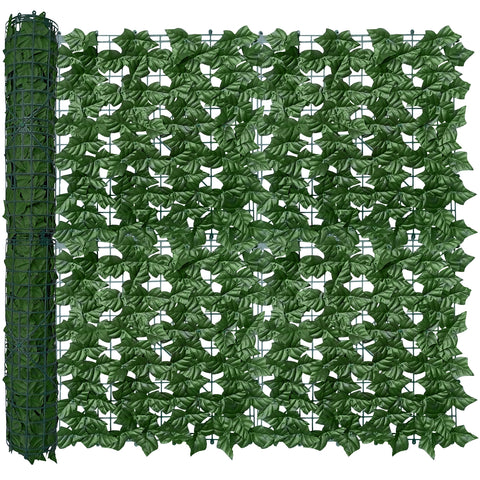 ODTORY artificial ivy privacy fence panel provides lush outdoor privacy and style.