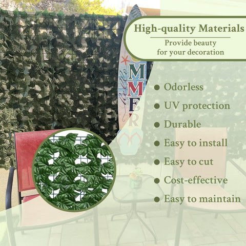 ODTORY durable leaves stay in place after installation and handling.