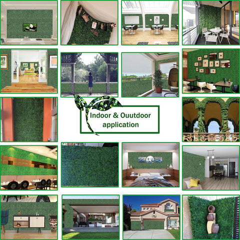 ODTORY hedge panel can be cut to fit irregular spaces.