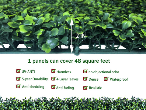 ODTORY ivy fence panel for privacy and cozy outdoor decor.