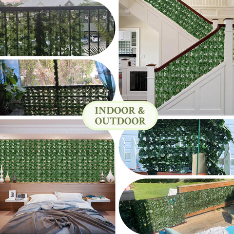 ODTORY UV-protected artificial ivy leaves maintain color under sunlight.