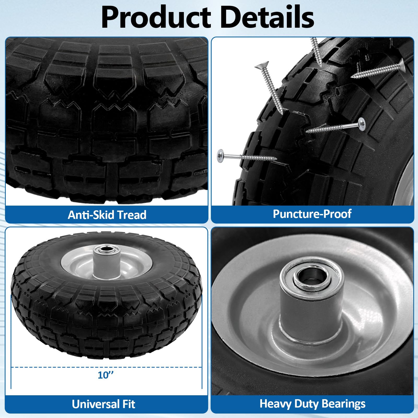 OEBYZWSL heavy duty use across carts, dollies, and generators.