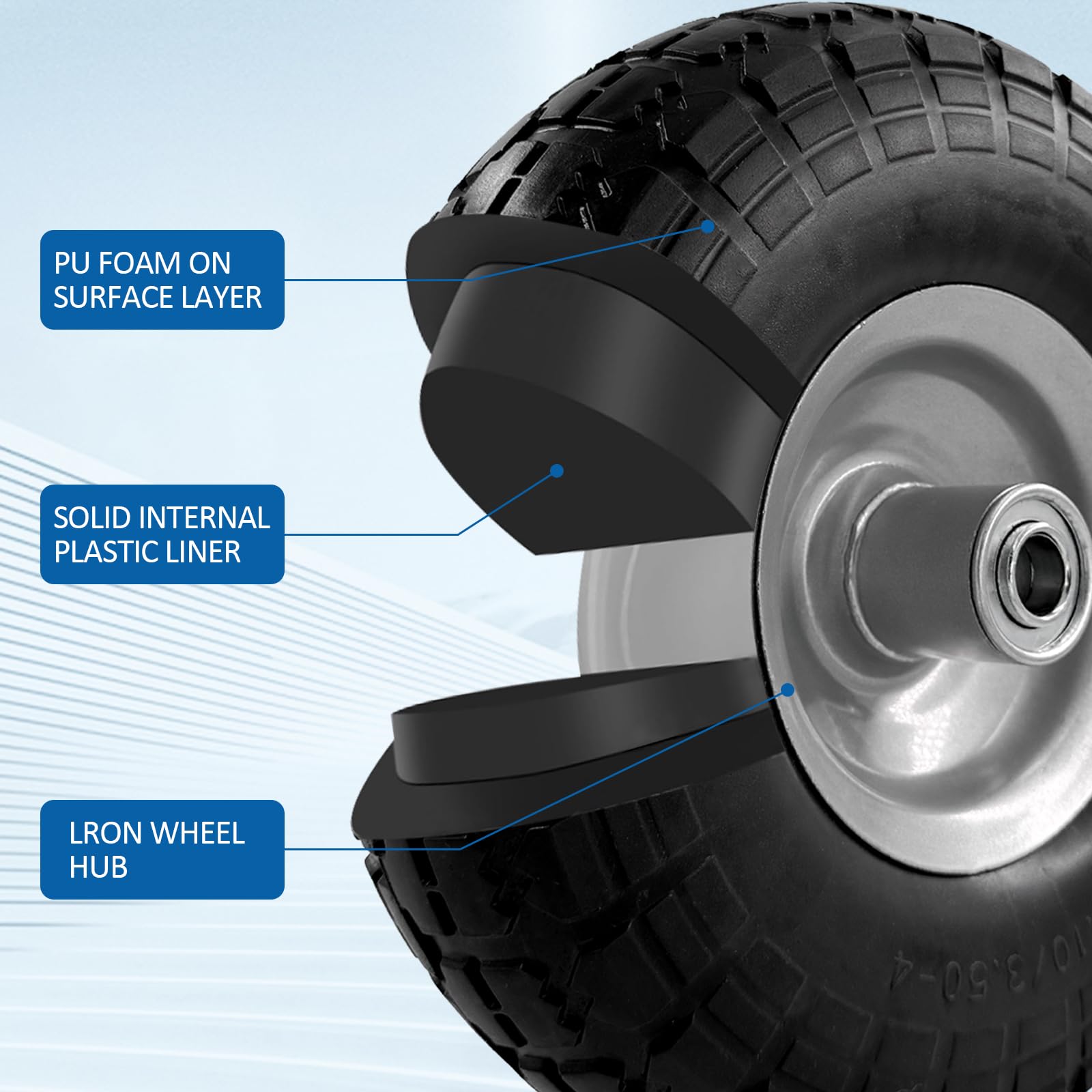 OEBYZWSL serrated tread enhances traction on uneven surfaces.
