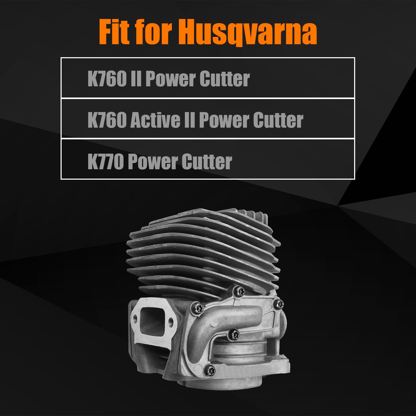 OEKITS Husqvarna K760 Active II cylinder-piston kit delivers easier maintenance and steady cutting.