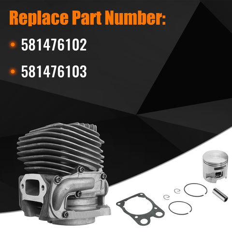 OEKITS Husqvarna K760 II cylinder-piston kit ensures precise fit and smoother operation.