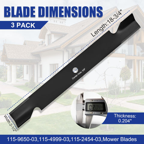 OEM Upgrade 115-9650-03 blade cutting-edge detail highlights precision edge