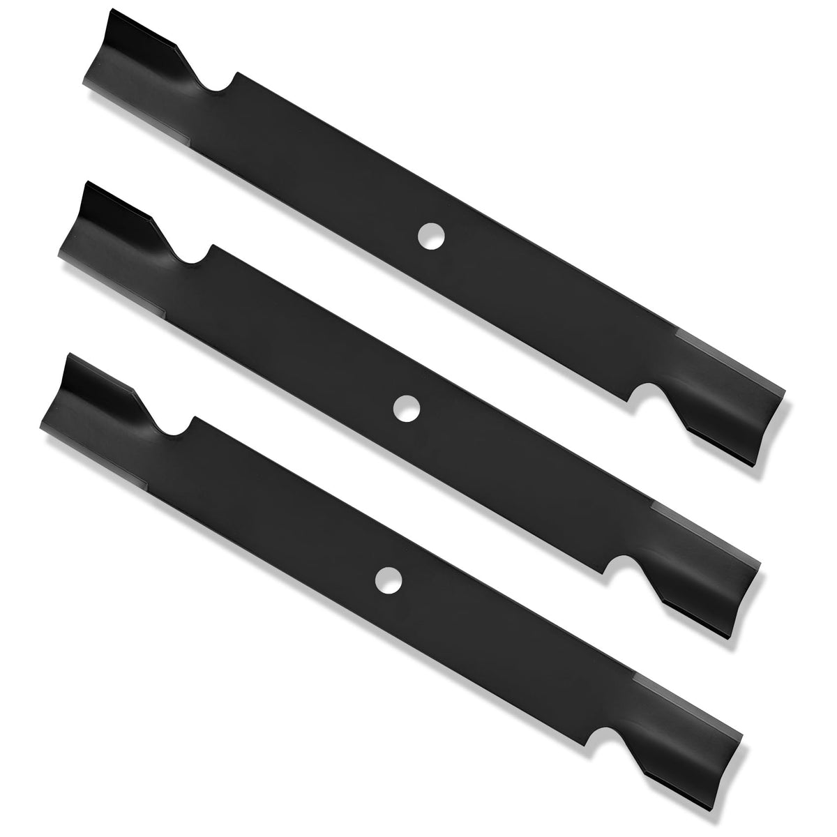 OEM Upgrade 115-9650-03 blade front view showing rugged steel build for durable cuts