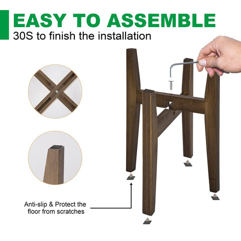 OERGKE packaging includes allen key and screws for setup