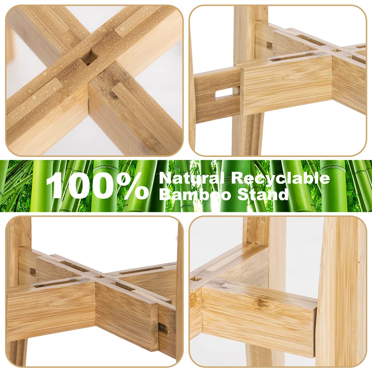 OERGKE plant stand floor pads protect floors and prevent slips.