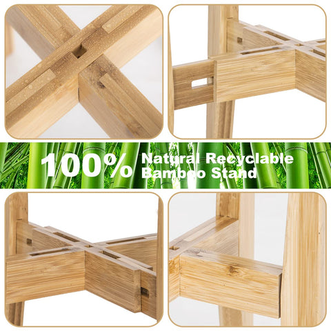OERGKE plant stand floor pads protect floors and prevent slips.