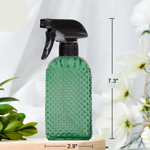OEXEO glass spray bottle ideal for indoor plant misting.