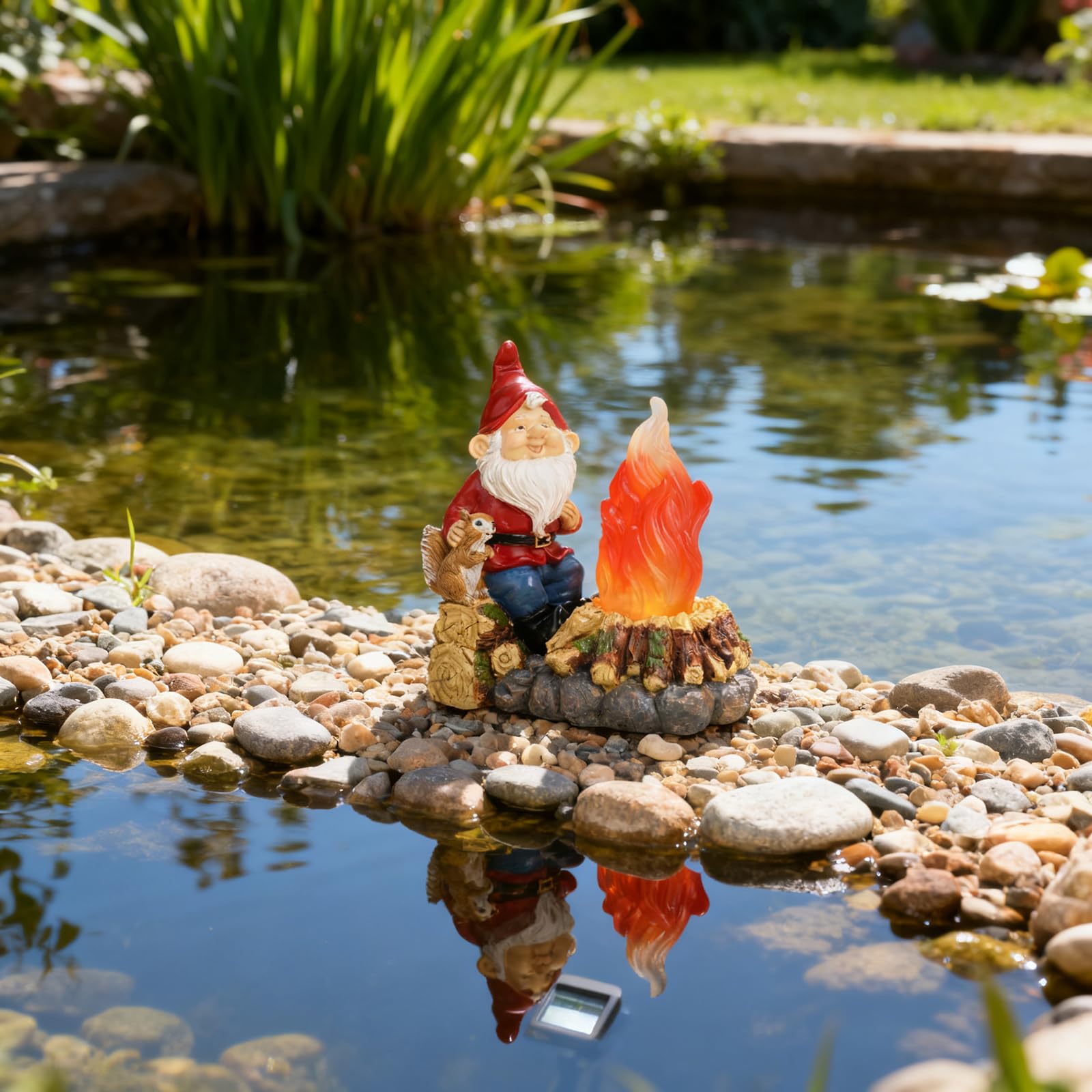 O-FarFarm gift-ready gnome statue ideal for Christmas or housewarmings