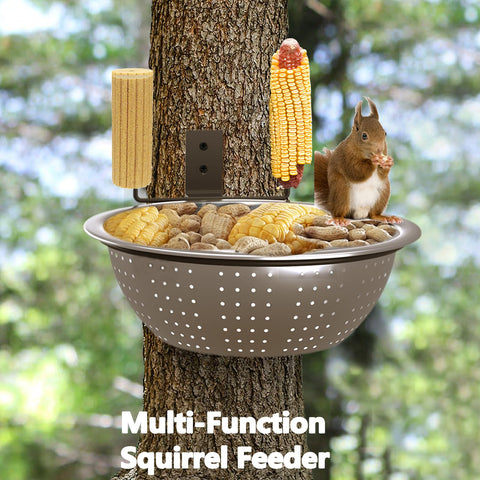 Ofasixx two corn holders offer versatile feeding options for wildlife.
