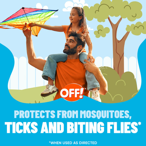 OFF! can indicates up to 6 hours of mosquito protection