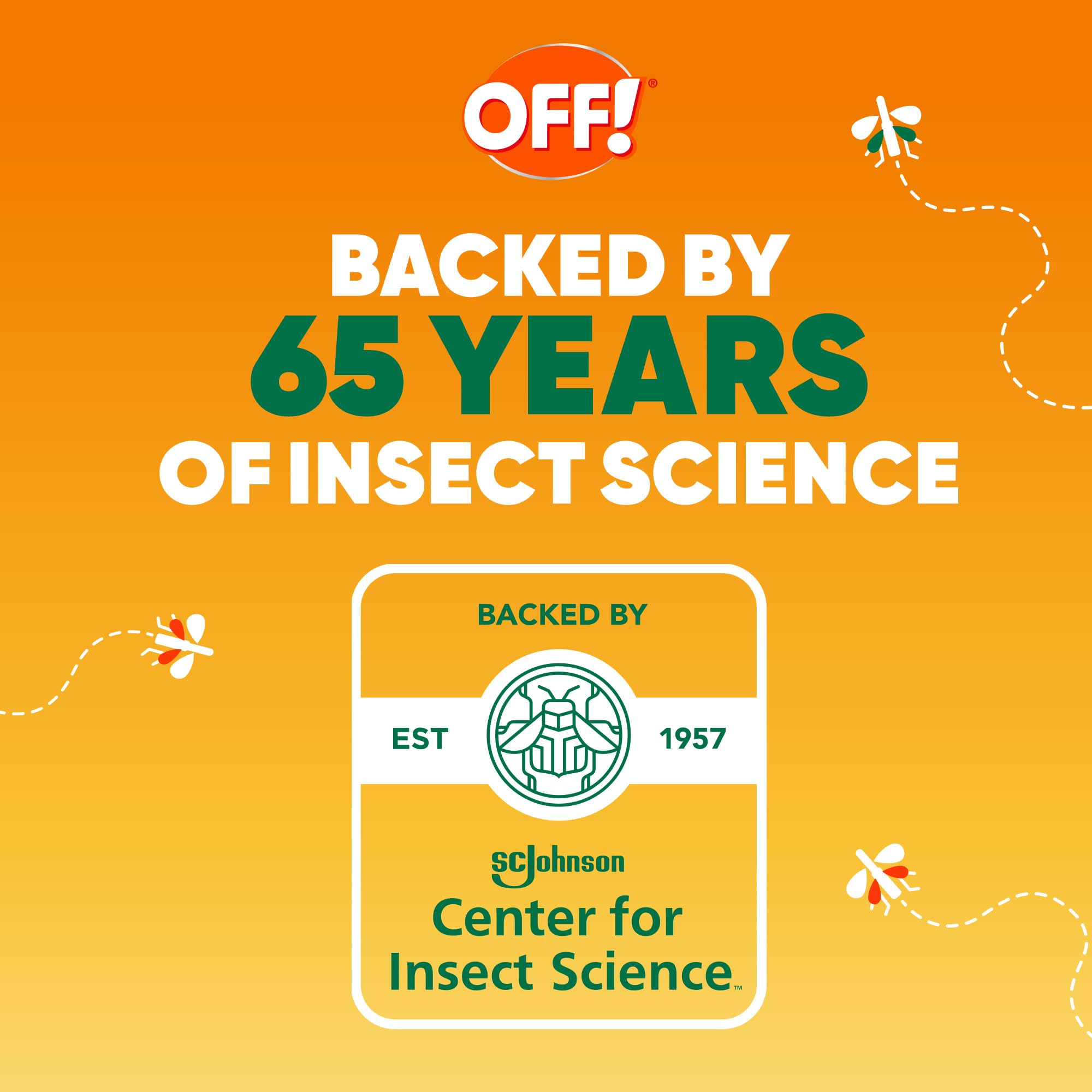 OFF! Provides up to eight weeks of protection per application
