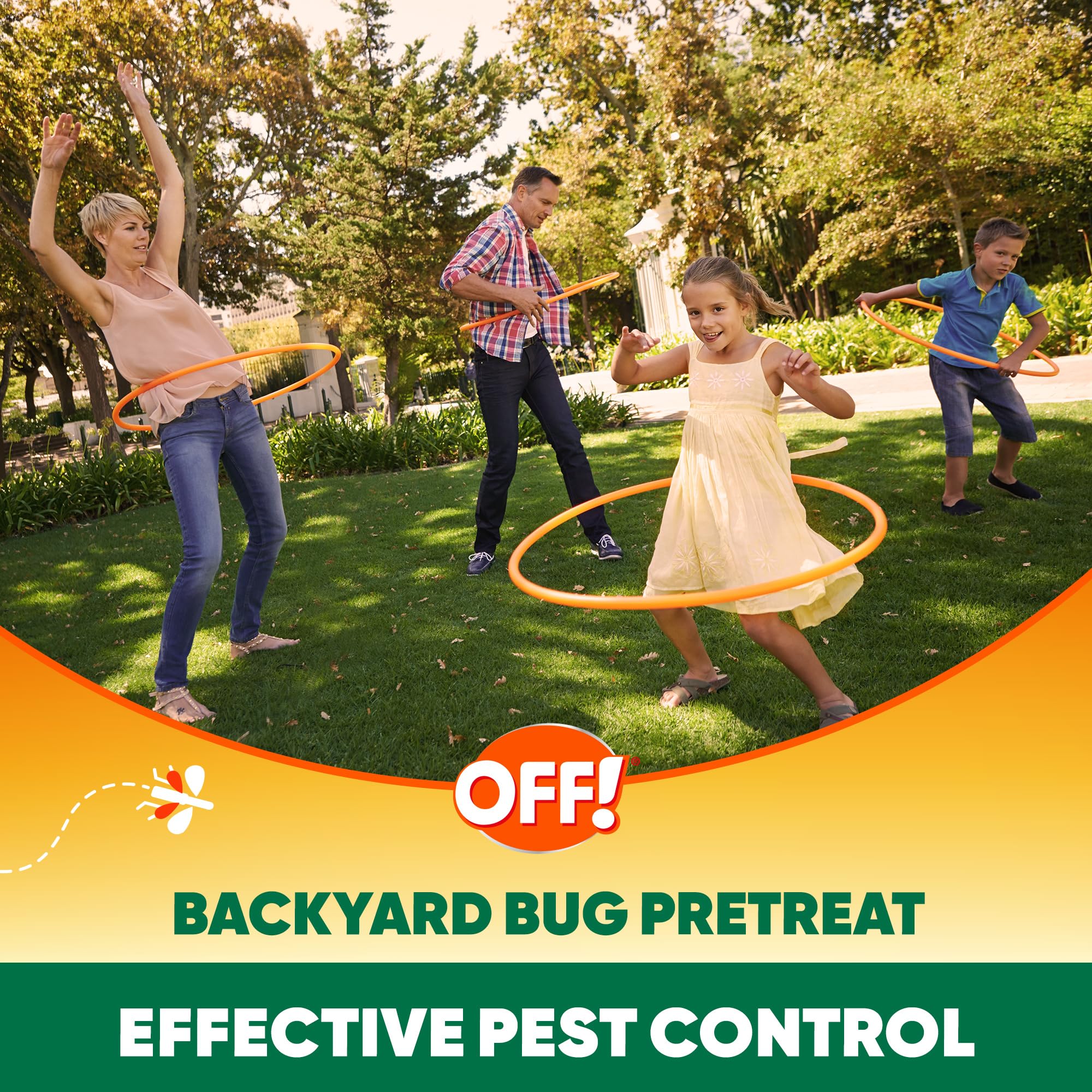 OFF! Outdoor spray ready for pre-season use in your yard