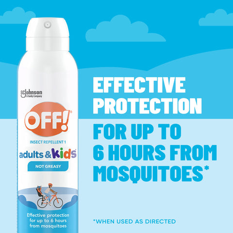 OFF! fragrance-free label highlights non-greasy skin comfort
