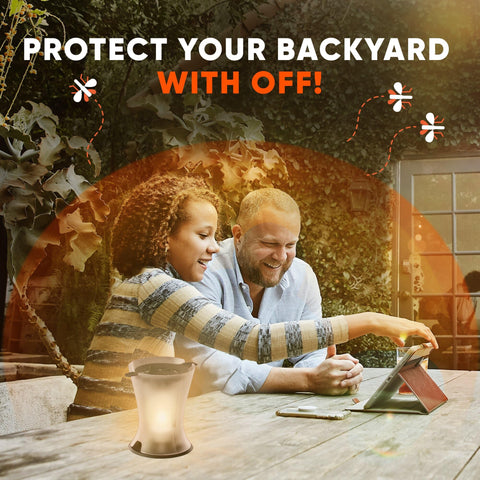 Safety reminder on OFF! Lamp to keep away from children and pets