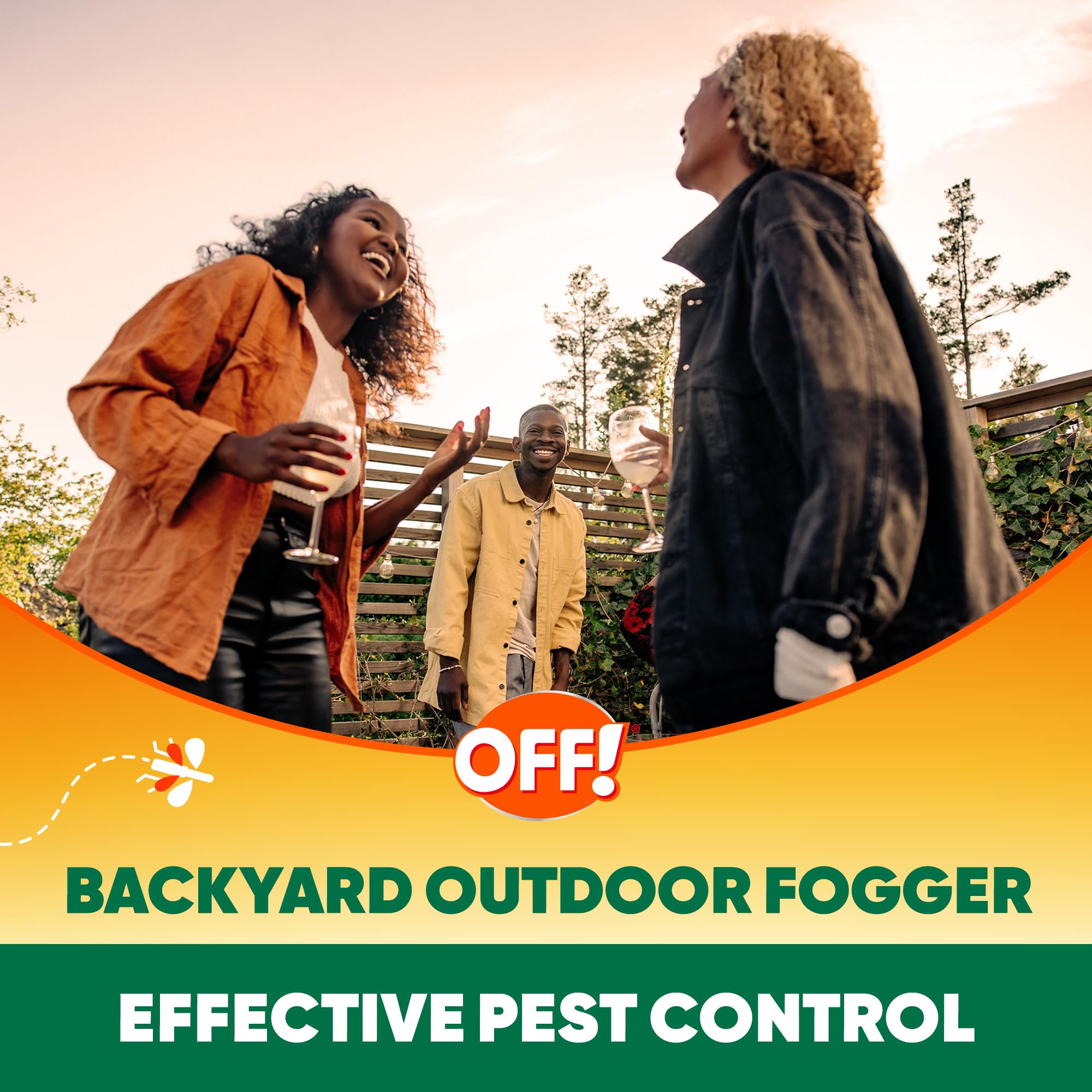 OFF! Outdoor Fogger easy application demonstrated.
