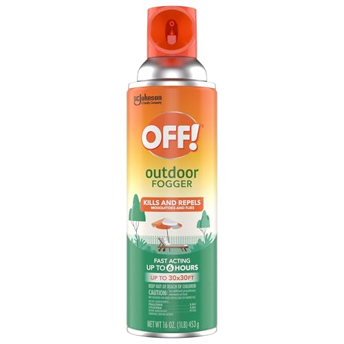 OFF! fogger’s 6-hour window supports longer outdoor time between applications.
