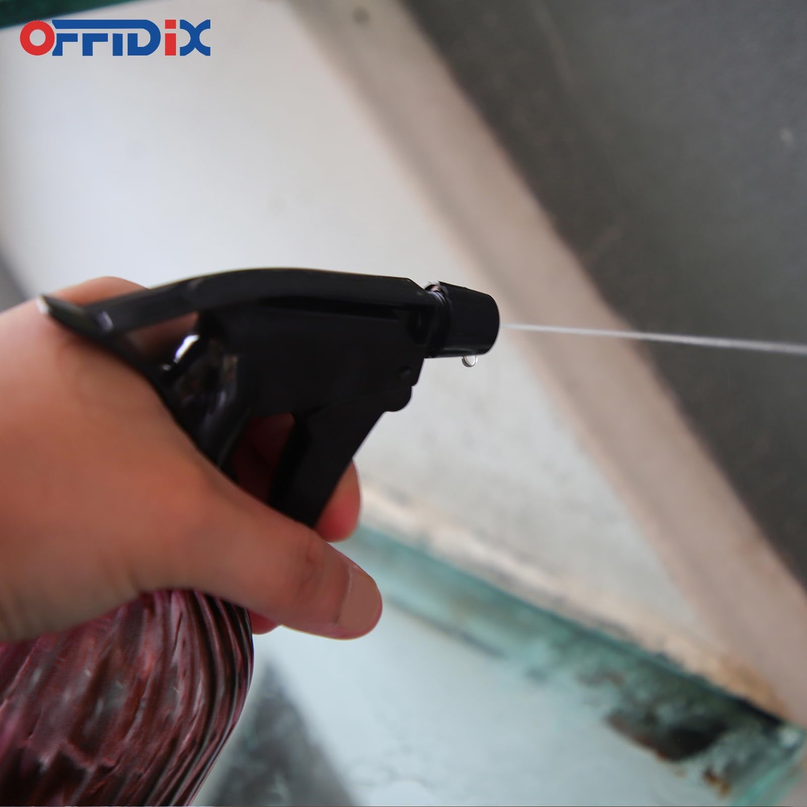 OFFIDIX adjustable nozzle modes from mist to stream for versatility