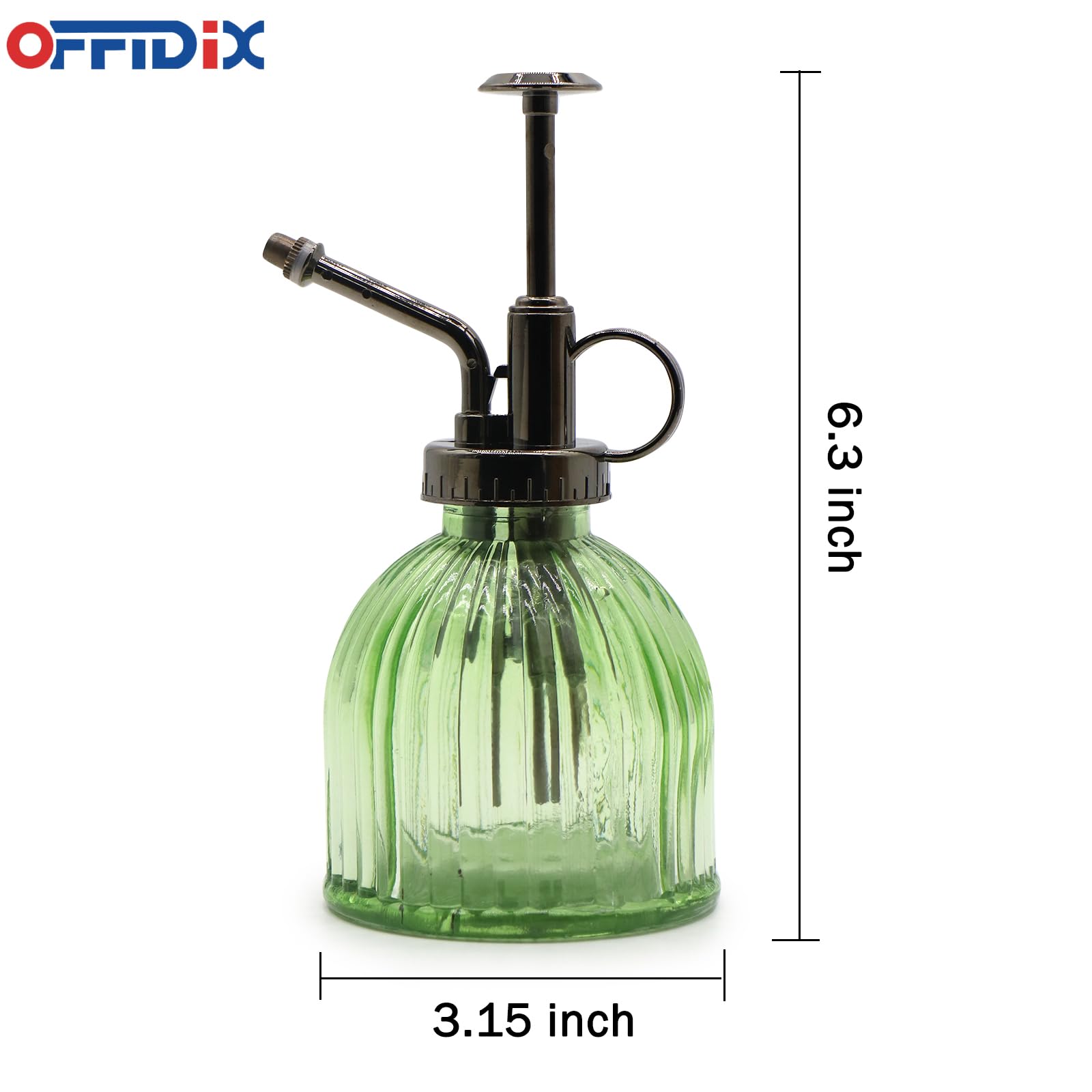 Close-up of OFFIDIX bronze top pump for easy spraying