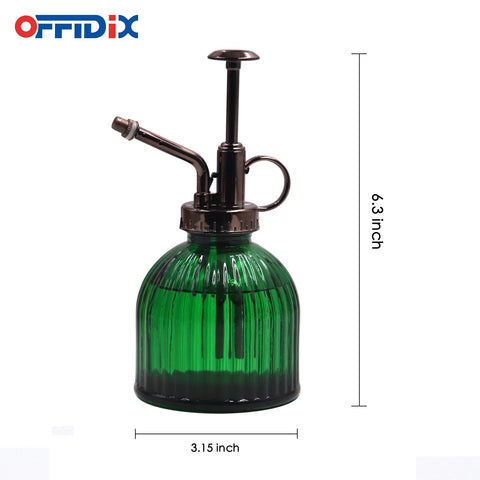 OFFIDIX bronze-top-pump mister, compact and easy to grip for one-handed use.