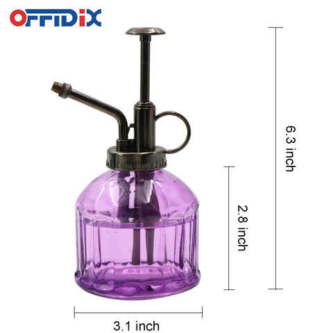 OFFIDIX bronze top pump detail showing rust-resistant design and smooth spray action.