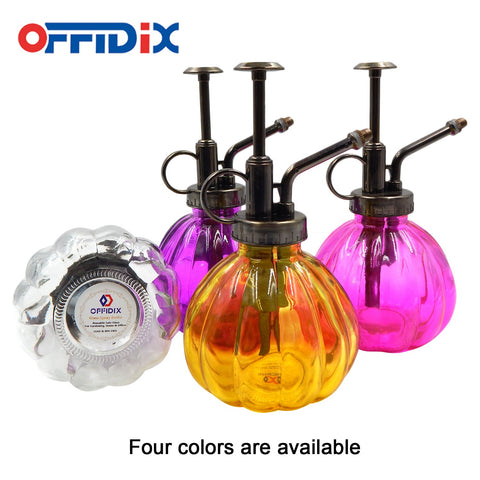 OFFIDIX clear glass bottle perfect for refreshing fruits and kitchen spritzing.