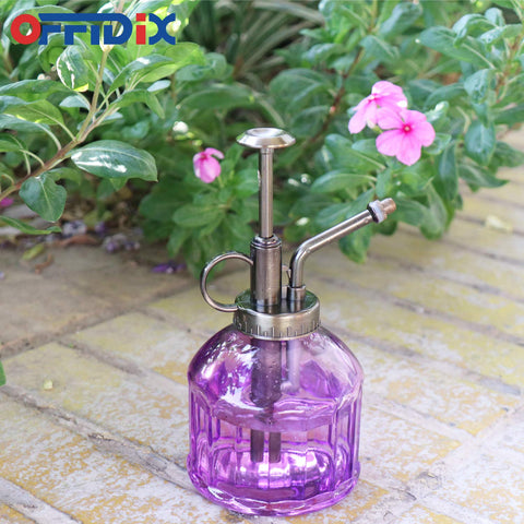 OFFIDIX compact spray bottle delivers gentle mist for indoor plants.