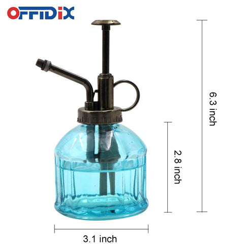 OFFIDIX mini watering can 6.3-inch tall for compact indoor plants.