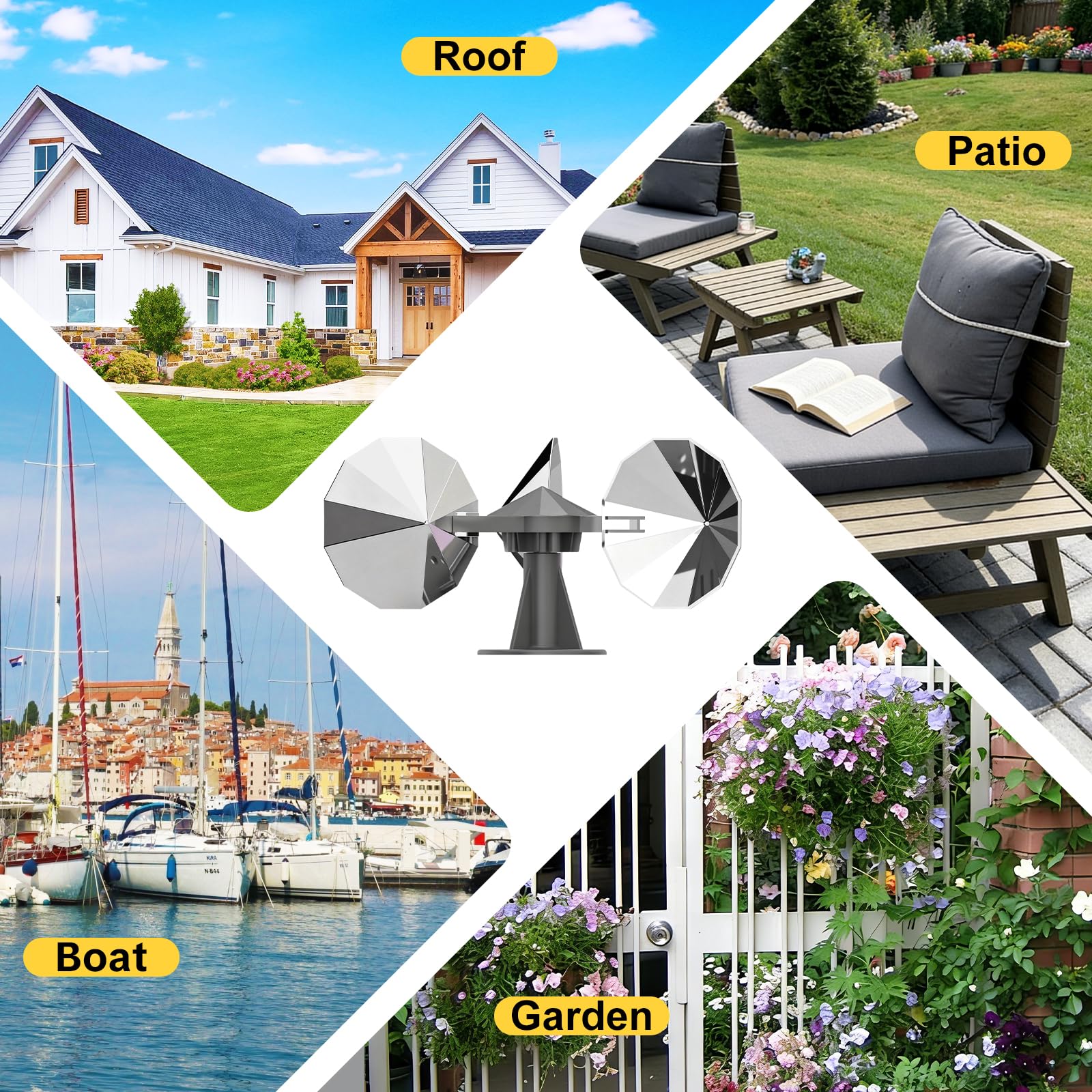 OFFO included tools enable vertical or horizontal mounting