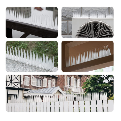 OFFO Bird Spikes deter birds at doors and balconies without harm