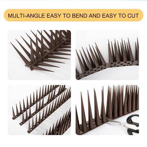 OFFO Bird Spikes suitable for windows roofs gutters and ledges