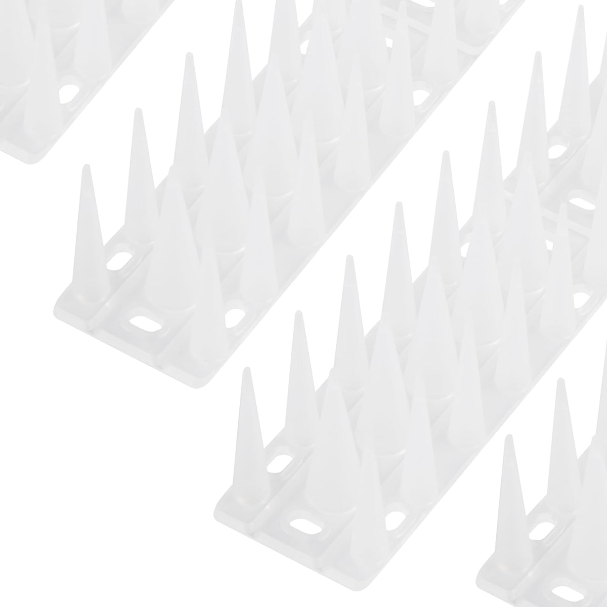 OFFO Bird Spikes for outdoor installation prevent roosting and droppings.