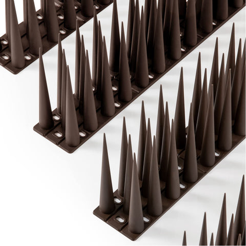 OFFO Bird Spikes outdoors deter pigeons from perching and droppings