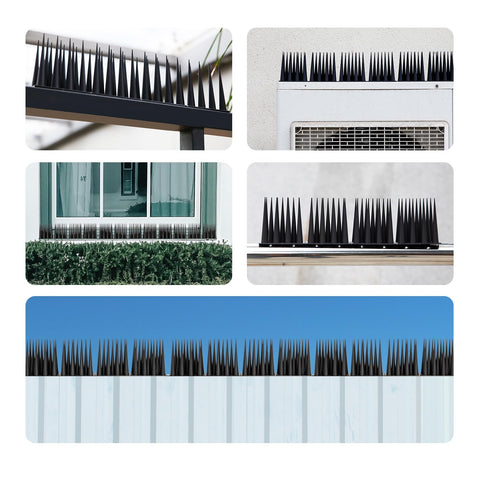 OFFO Bird Spikes weather-resistant PP construction endures winter and heat