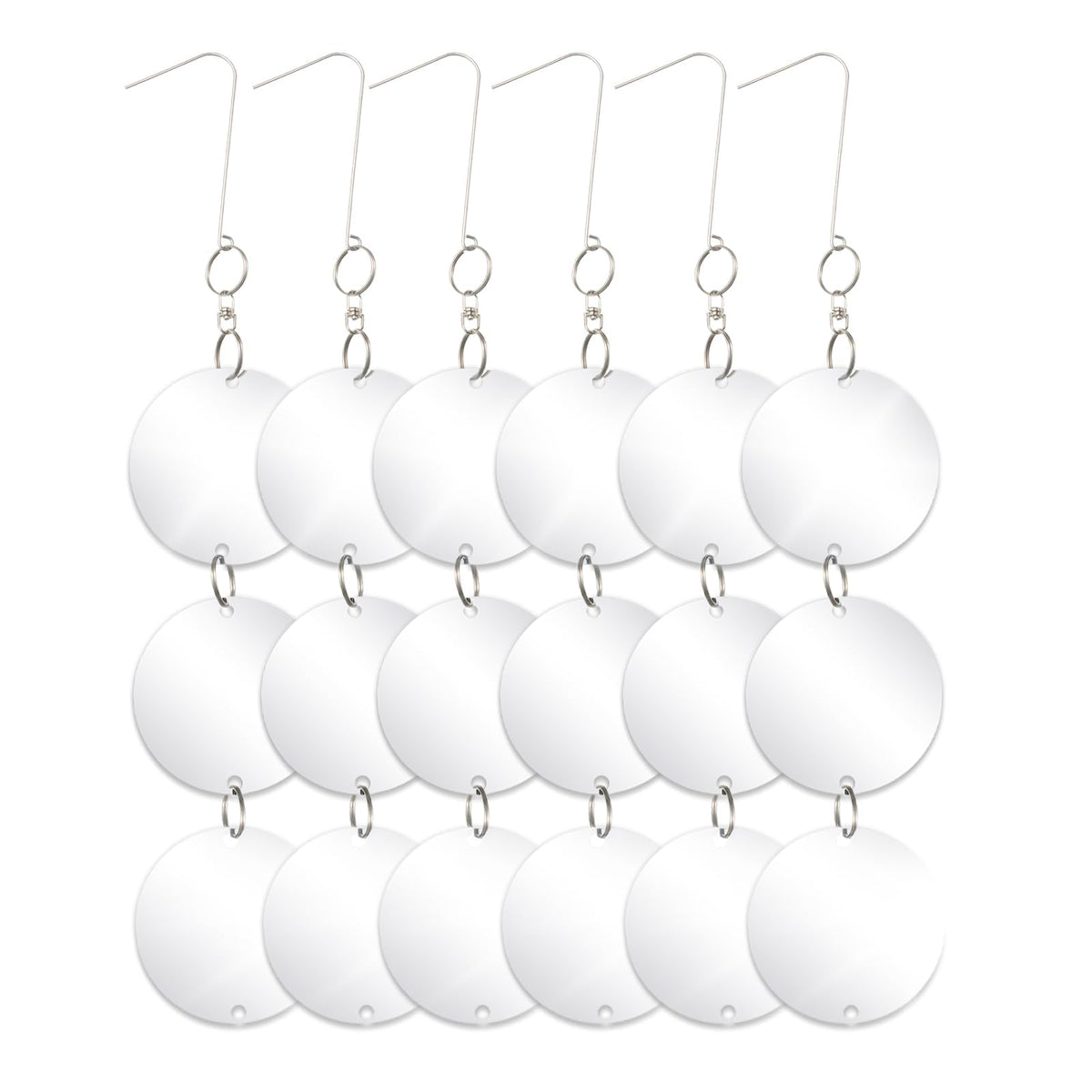 OFFO Reflective Bird Disc in garden deters pigeons with sunlight reflections
