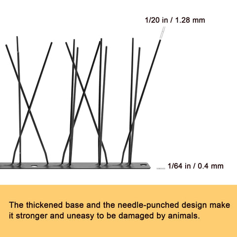 OFFO stainless steel 304 spikes offer durable pest deterrence.