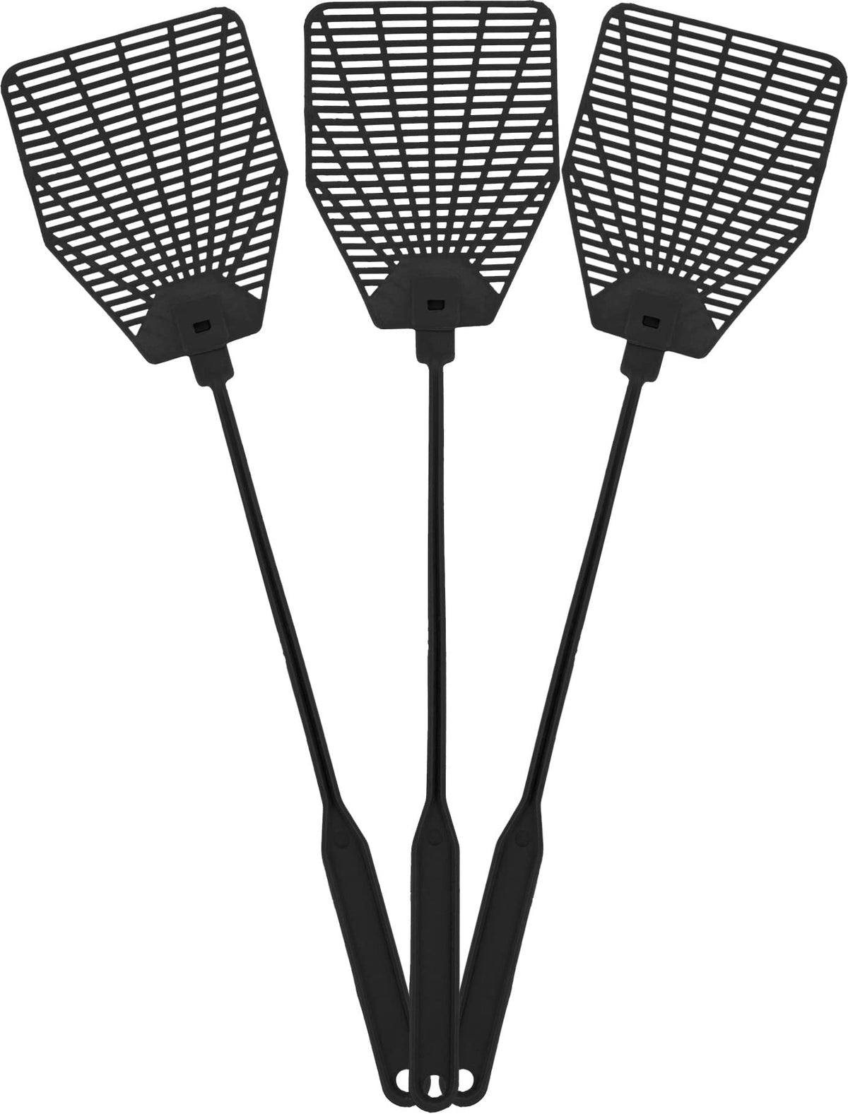 OFXDD rubber fly swatter with a 40 cm handle for easy reach and quick swats