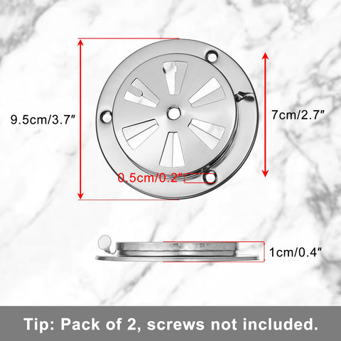OGANAZI vent with adjustable hole for customizable airflow.