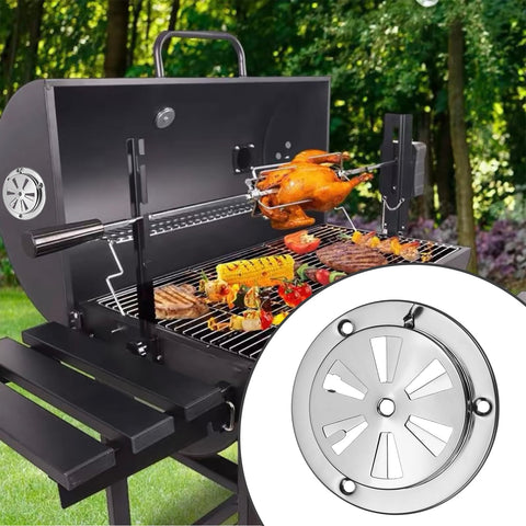 OGANAZI easy-install smoker vent damper for quick replacement.