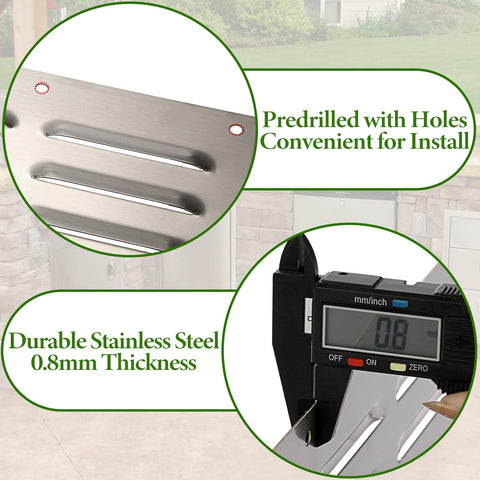 OGANAZI vent panel hole pattern demonstrates enhanced airflow design.