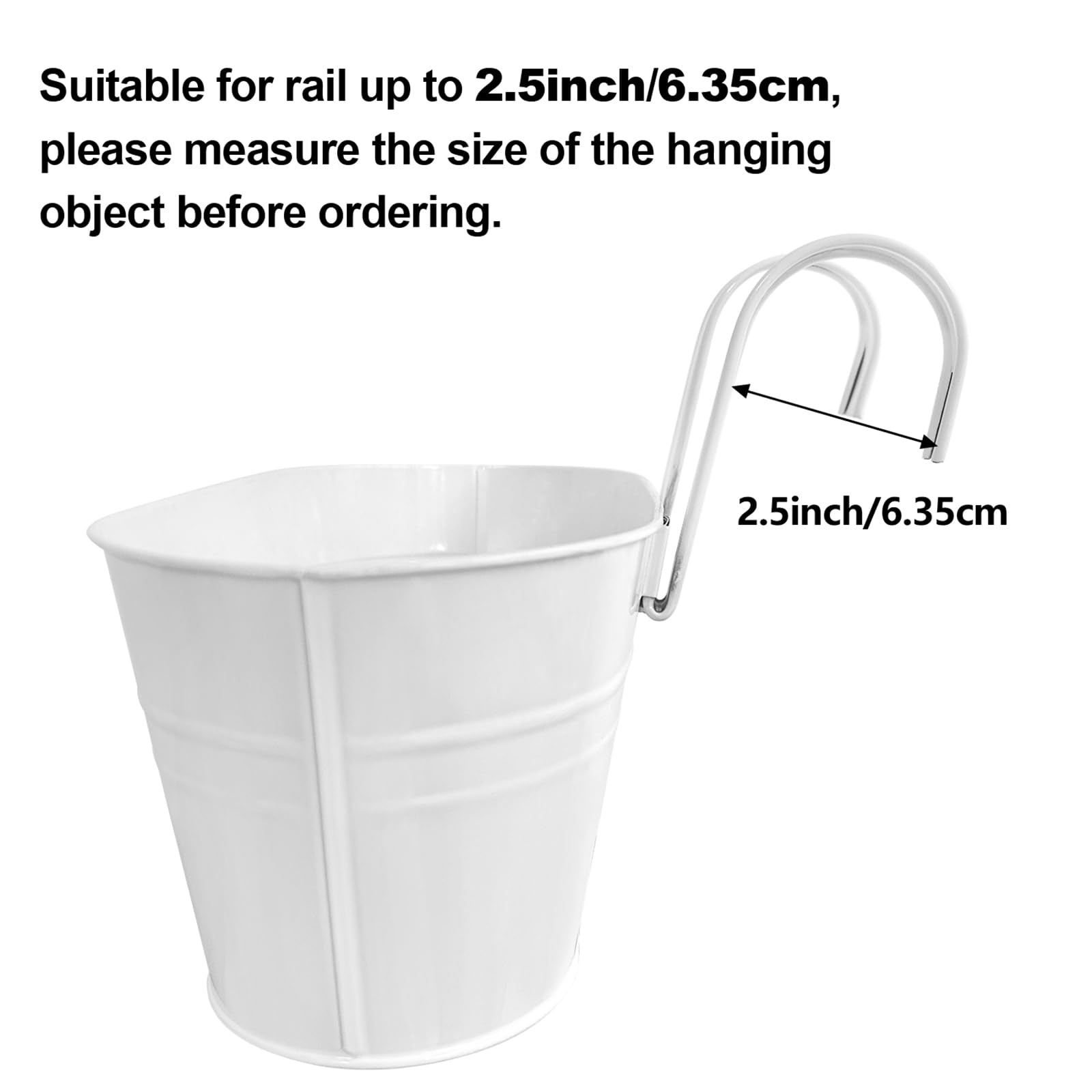 OGIMA detachable hooks for easy wall display of pots