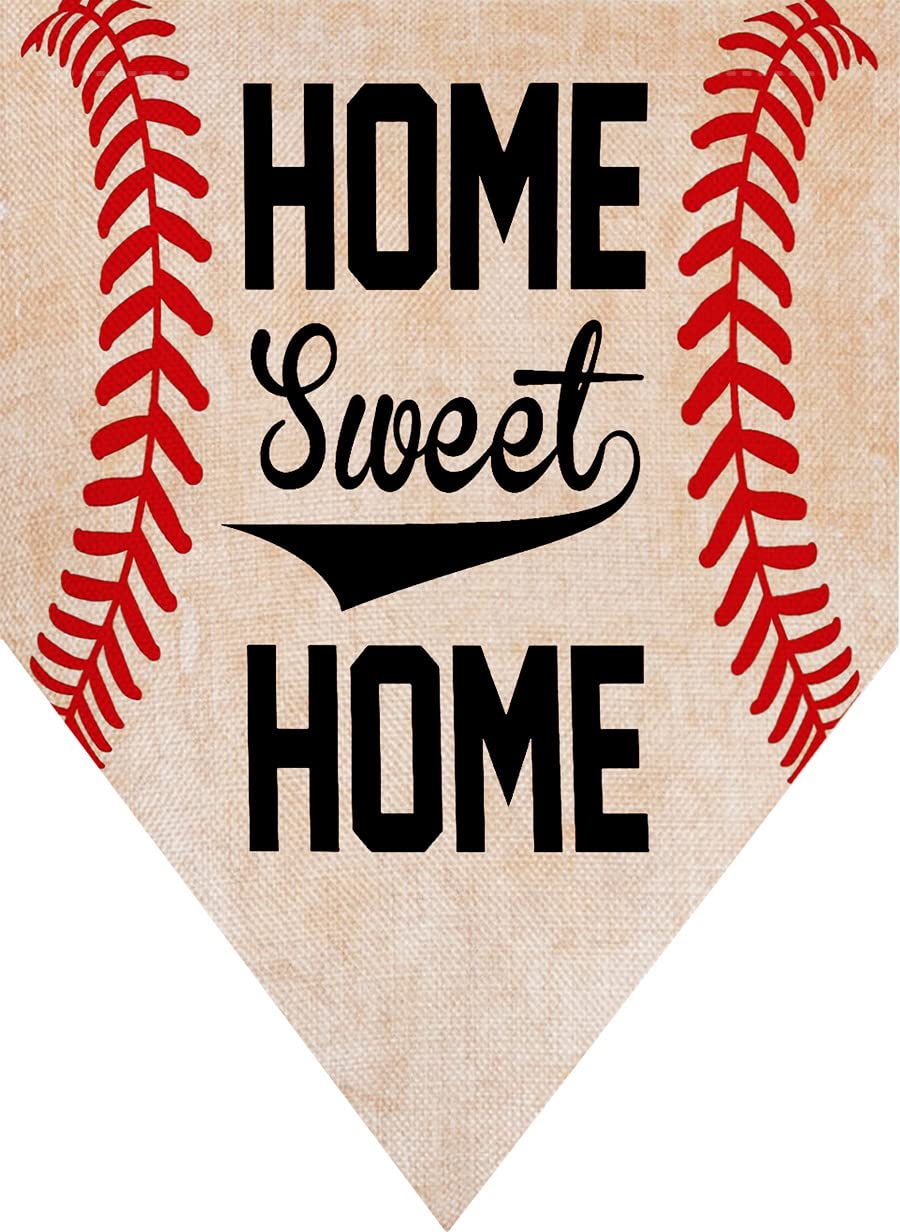 Ogiselestyle Home Sweet Home flag vertical outdoor decor for garden entrances
